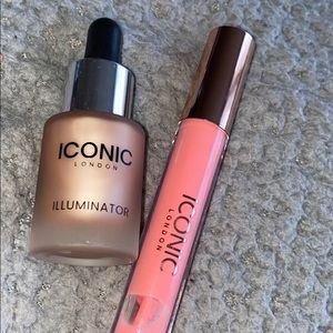 ICONIC liquid illumination + lip gloss set